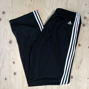 Vintage Adidas 3 Stripe Sweat Pants Joggers Trainers